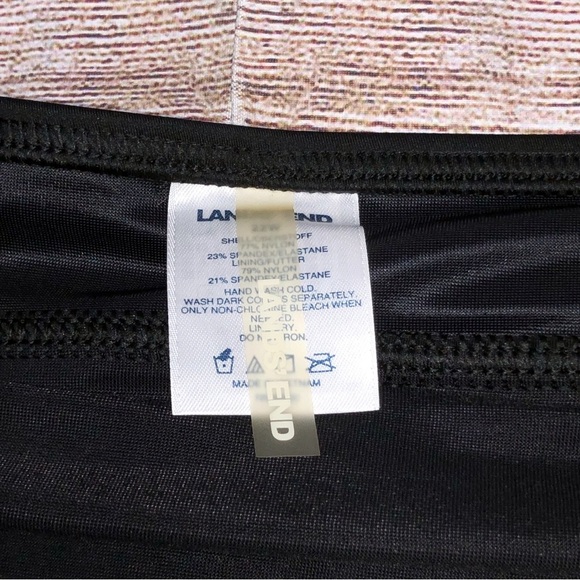 Lands End Black Swim Shorts Size 22W - Picture 4 of 8